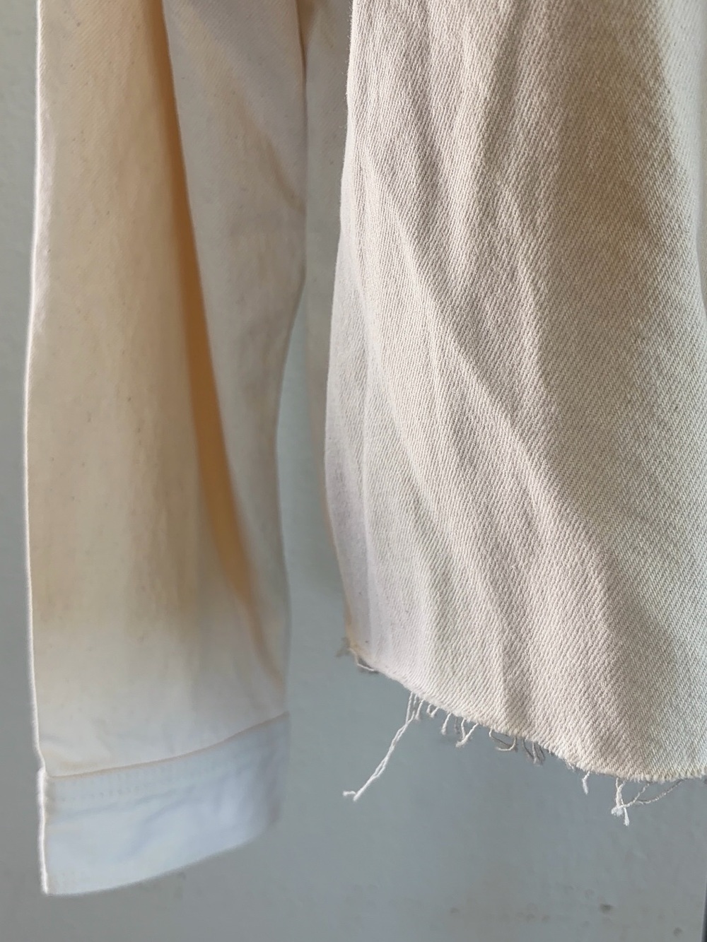 rag & bone Off-White Cream Collared Shirt - Picture 6 of 11